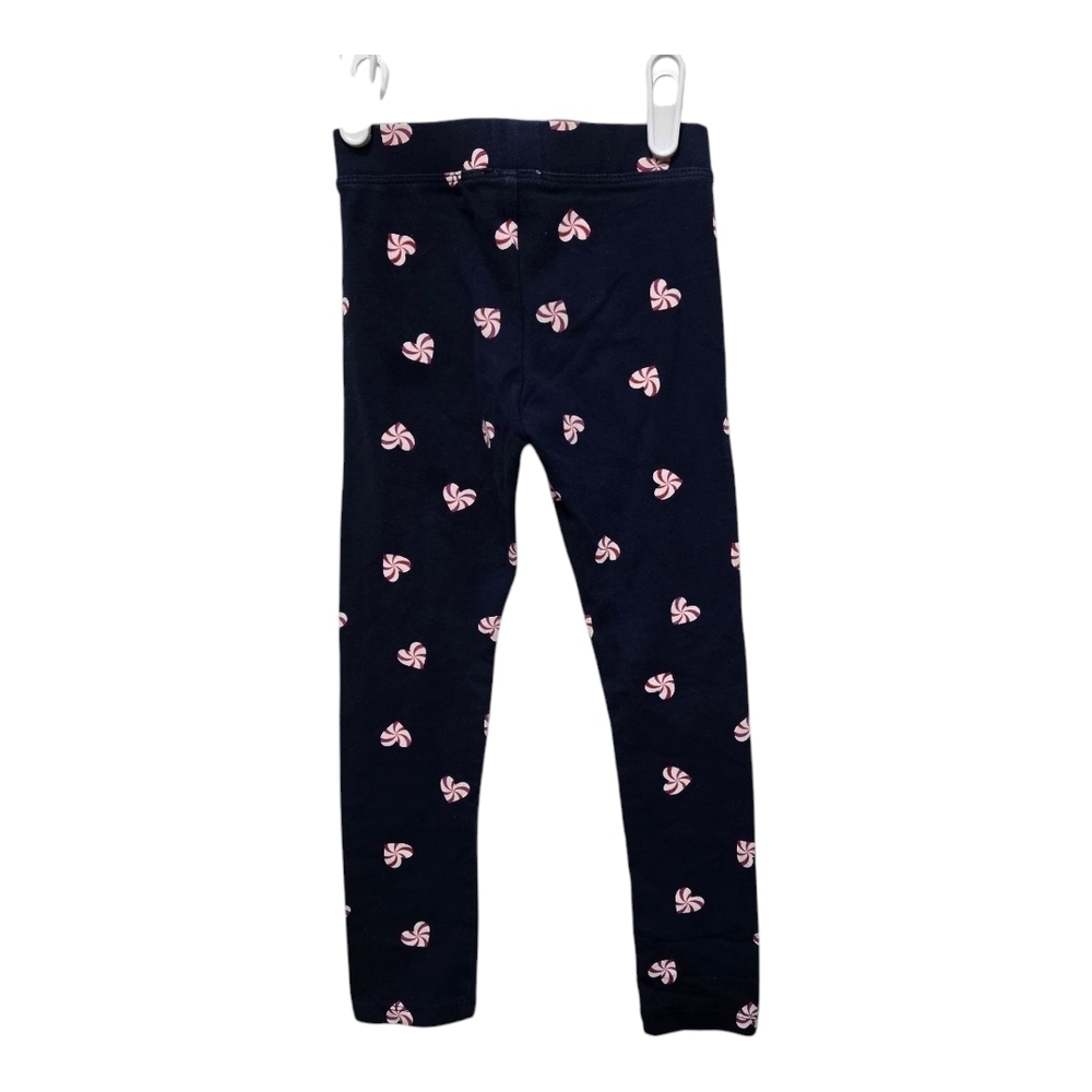 Crewcuts Girls 4/5 Peppermint Print Leggings